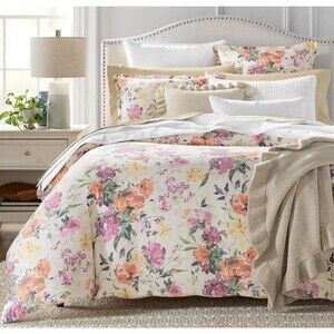 SKY HARPER AUTUMNAL FLORAL KING 3 PIECE DUVET COVER SET